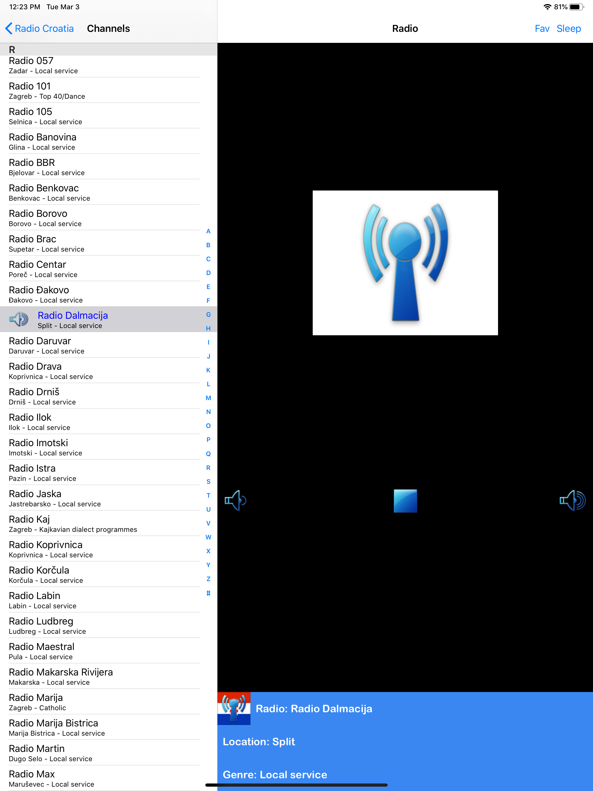 Radio Croatia screenshot 6