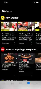 MMA News - UFC News - Bellator screenshot #7 for iPhone