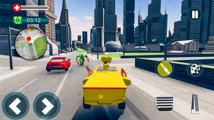 CyberTruck Robot War Games 3D screenshot-3