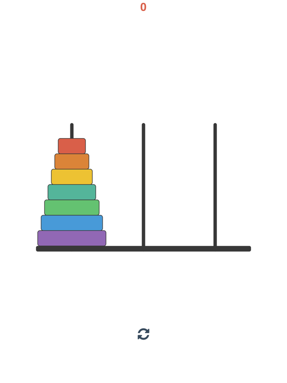 Screenshot #4 pour Flat Tower Of Hanoi