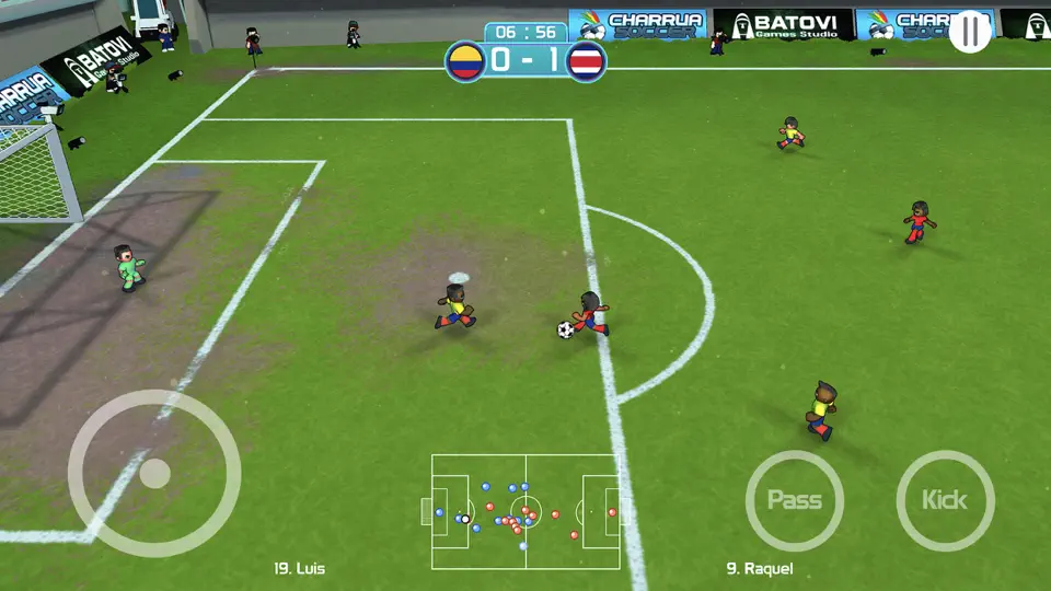 Captura de pantalla de CHARRUA SOCCER en iPhone 10