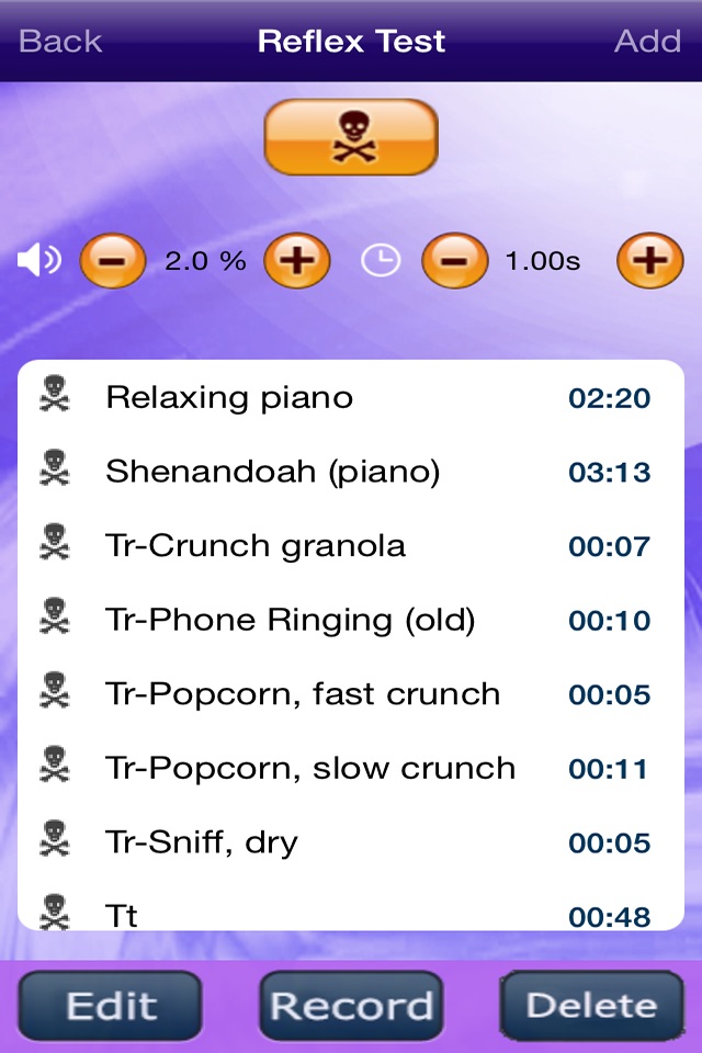 Misophonia Reflex Finder screenshot 2