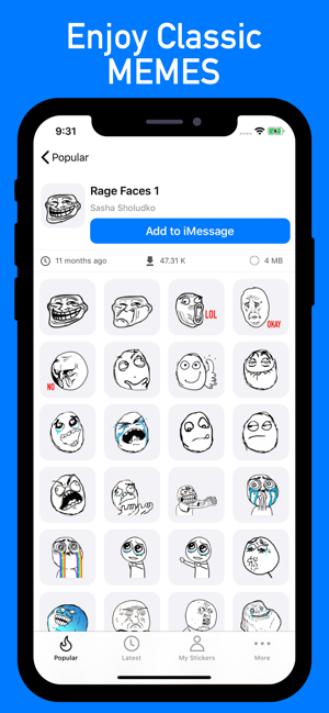 ‎Memes Stickers For WhatsApp Screenshot