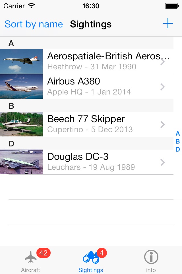 Aircraft ID screenshot 3