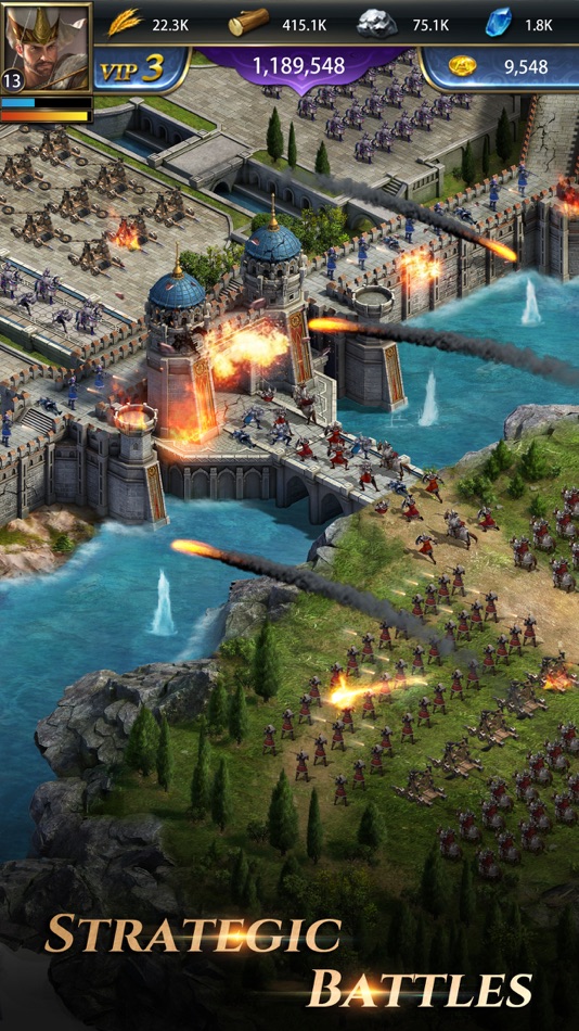 #4. Days of Empire (iOS) โดย: ONEMT