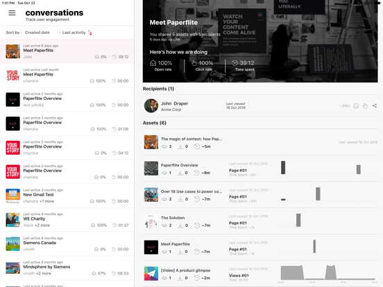 Screenshot #6 pour Paperflite - Sales enablement