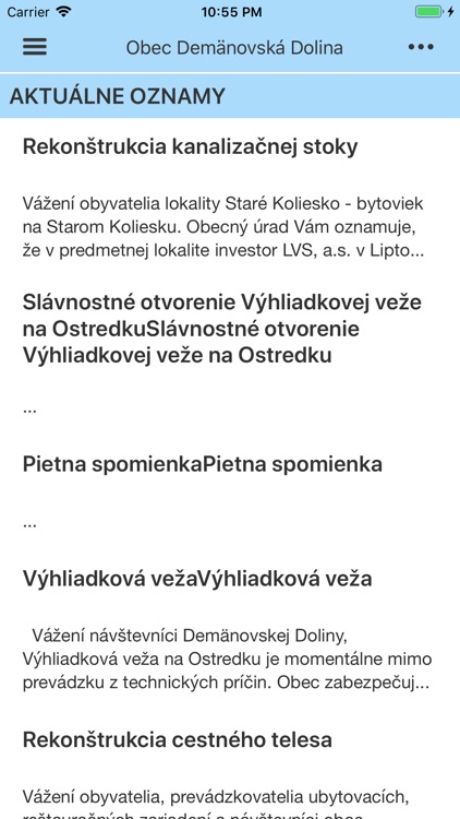 Obec Demänovská Dolina