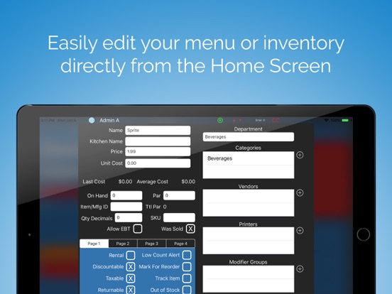Screenshot #6 pour Paradise POS - Point of Sale