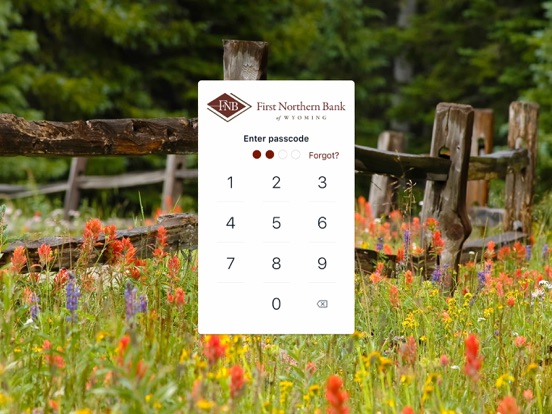First Northern Bank of WY iPad screenshot 1 - Finance app