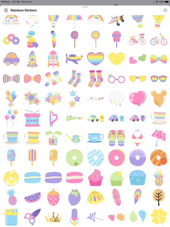 Rainbow Animal Stickers screenshot 9
