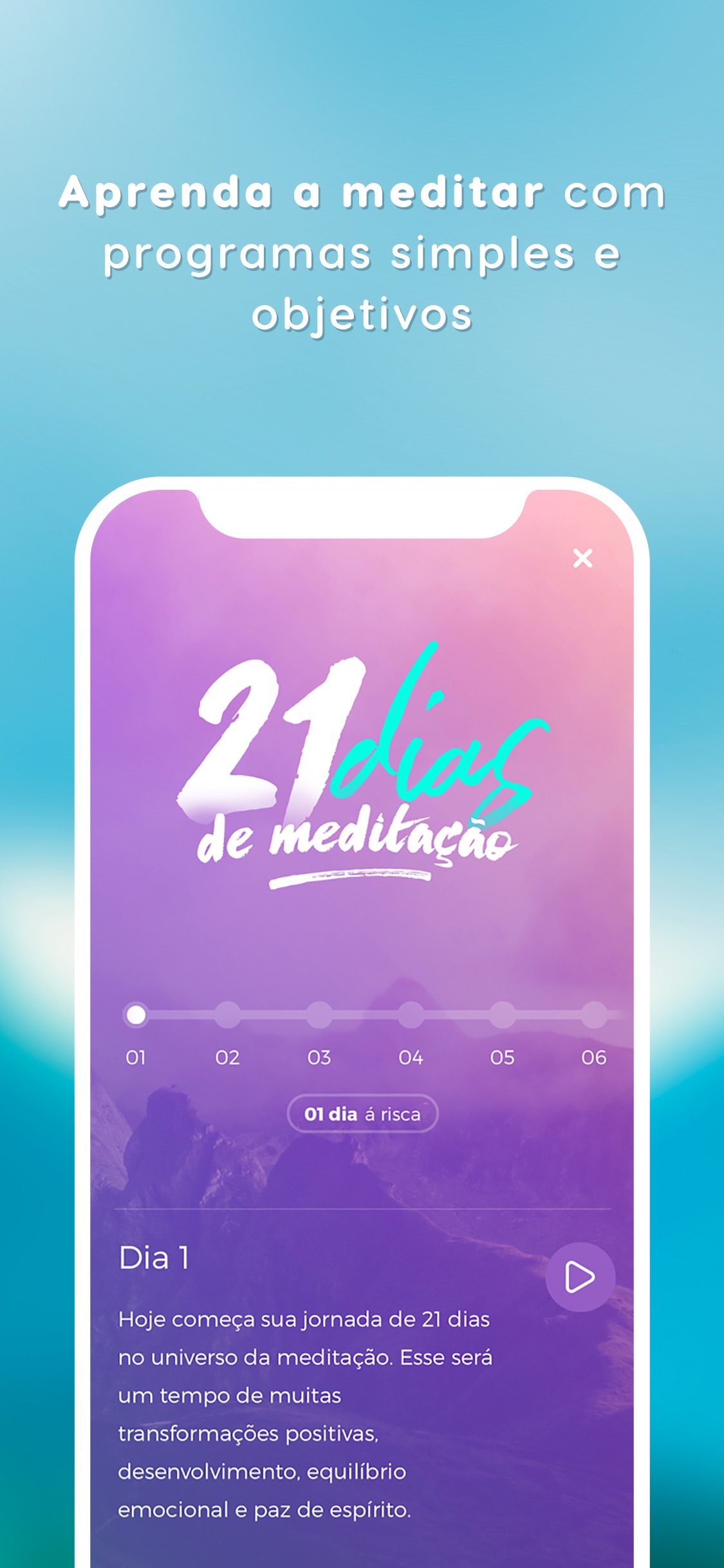 Screenshot do app Zen - Meditação e Sono