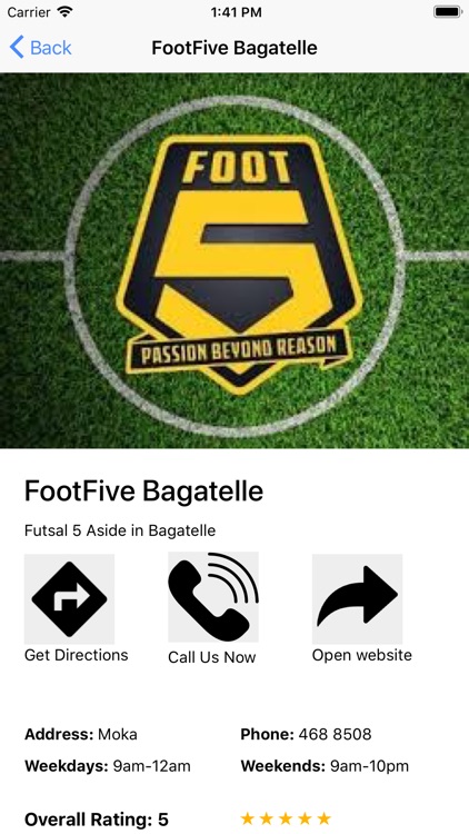 Mauritius Sports Facilities