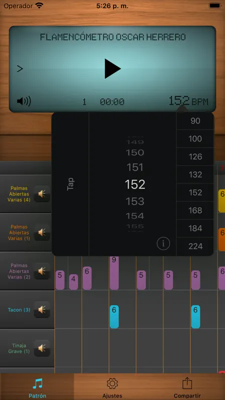 Flamencómetro Oscar Herrero screenshot 2 of 7