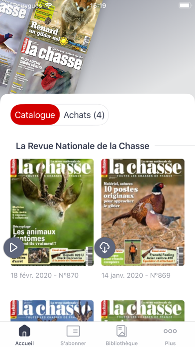 Screenshot #1 pour Revue Nationale de la Chasse