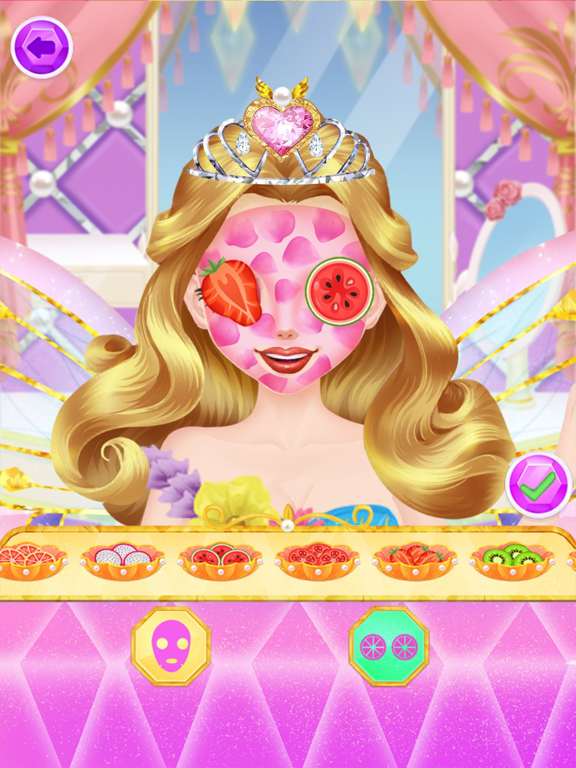 Princess Unicorn Makeup Salon iPad screenshot