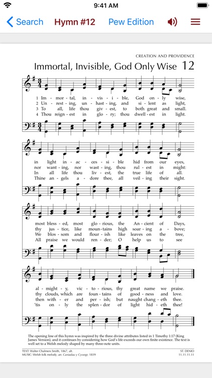 Glory to God Ecumenical Hymnal screenshot-3