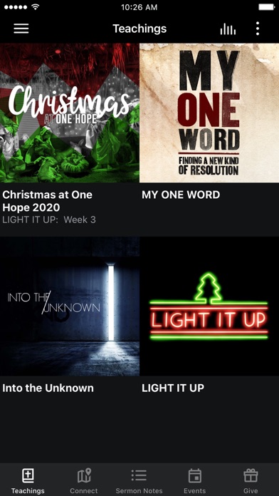 One Hope Church Screenshot