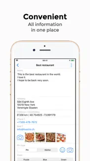 contact map - the map tool iphone screenshot 4