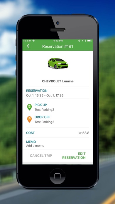 Zipcar Andorra Screenshot