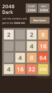 2048 dark mode iphone resimleri 1