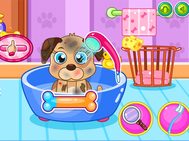 Cute Puppy Care - Play Online on SilverGames 🕹️