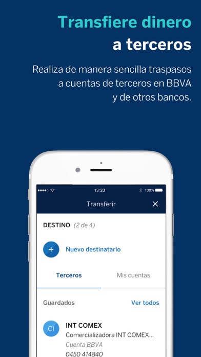 BBVA Empresas México Screenshot