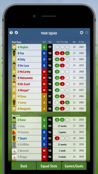 Football Chairman iPhone-skjermbilde 4