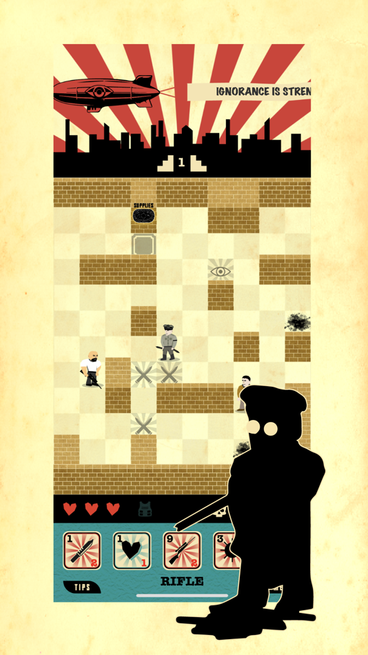 #3. Revolt - Dystopian Roguelike (iOS) 由: Ciro Manna