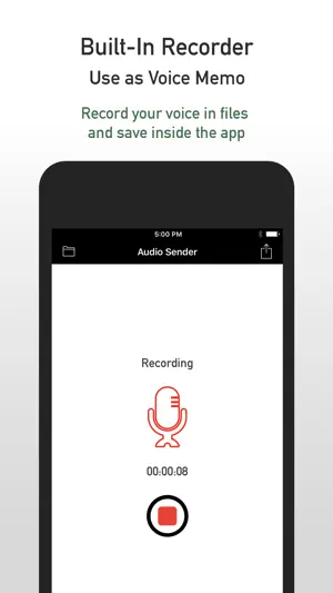 Audio Sender - Voice Changer screenshot 3