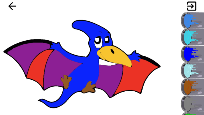 Dinosaur Coloring Book of Kids