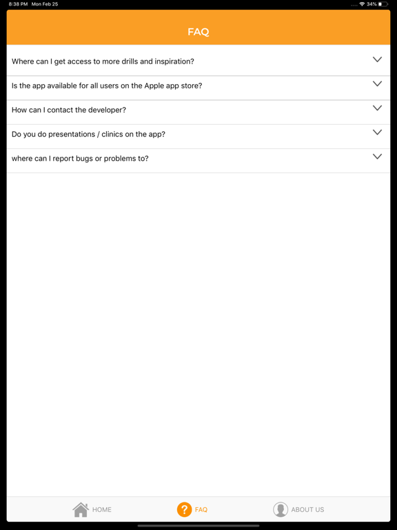 Insight Training App iPad screenshot 5 - Sports app