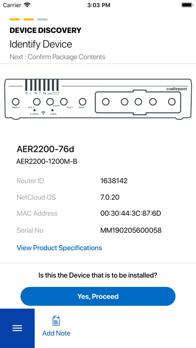 Cradlepoint Verify screenshot 3