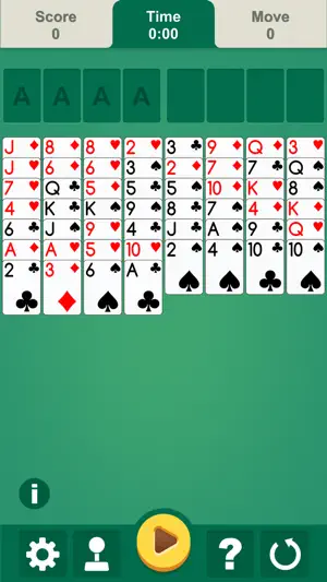 Freecell Solitaire + screenshot 1