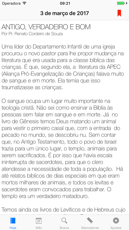 #1. Devocional Para Hoje (iOS) Podle: Kairos Software LLC