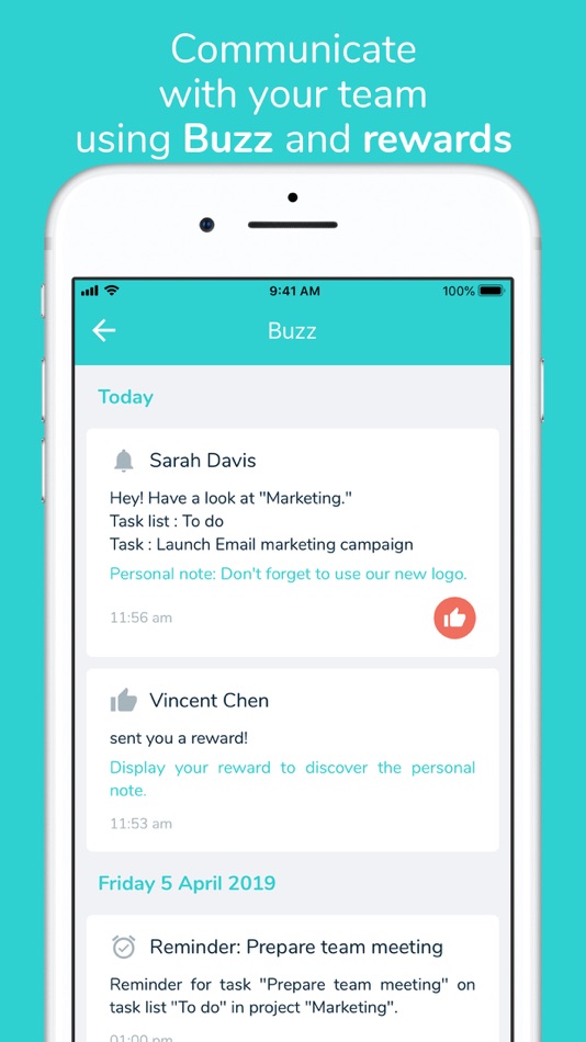 #6. Beesbusy : project management (iOS) 由: Beesbusy