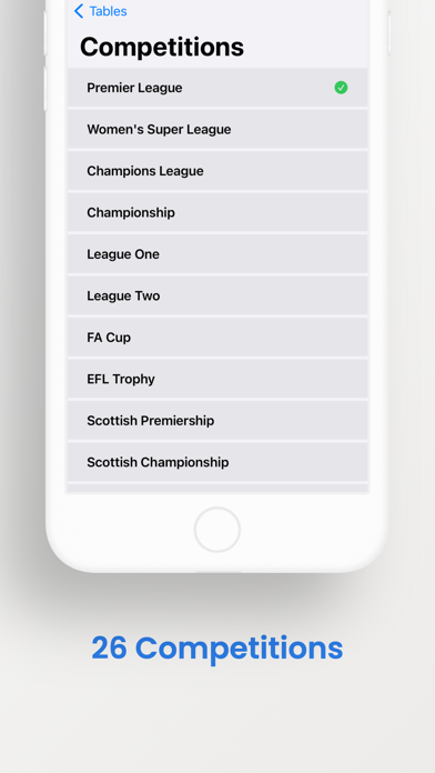 Live Scores - Football Screenshot