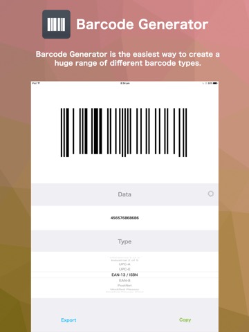 Barcode Generator / Creatorのおすすめ画像3