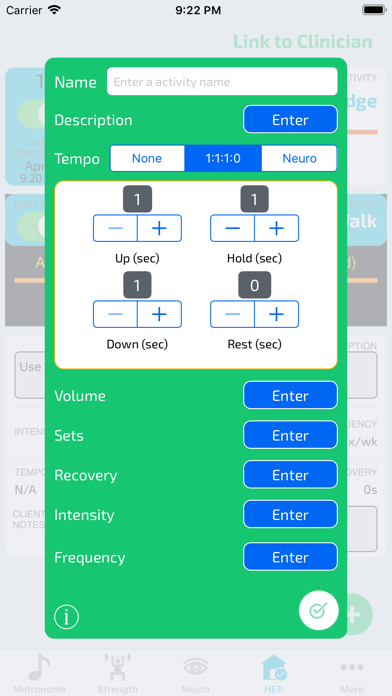 RehabPal iPhone screenshot 9 - Health & Fitness app