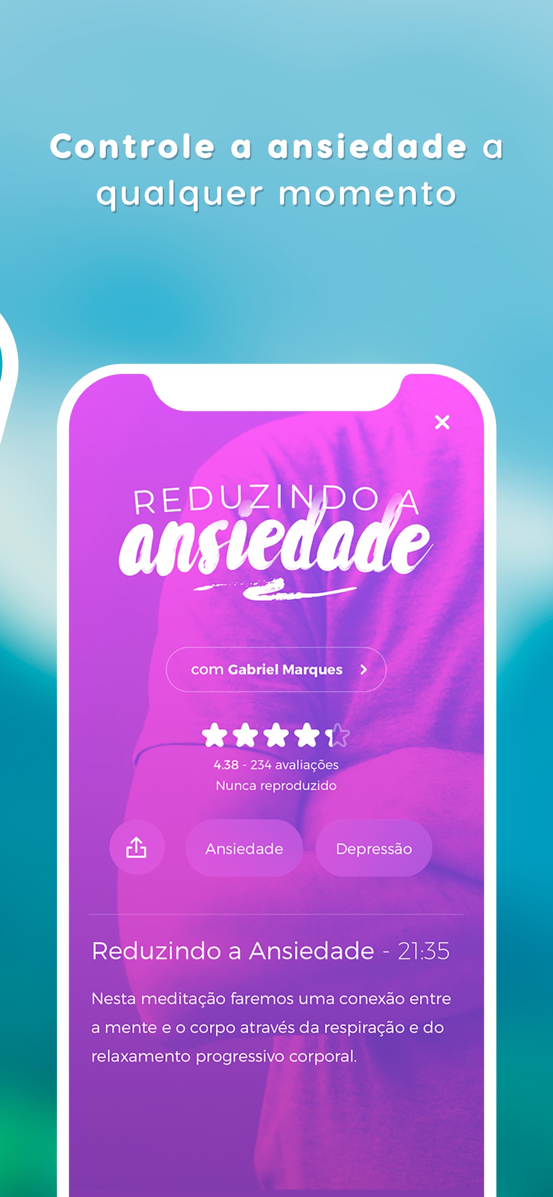 Screenshot do app Zen - Meditação e Sono