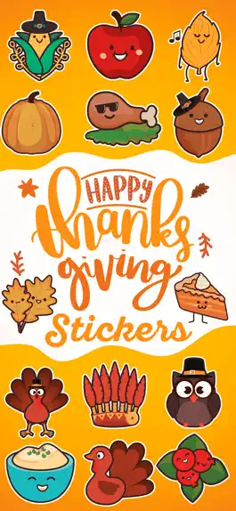 Game screenshot Thanksgiving Day Stickers * mod apk