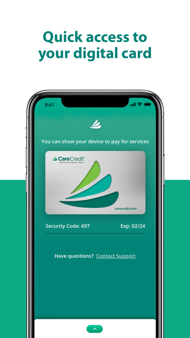 CareCredit Mobile Screenshot