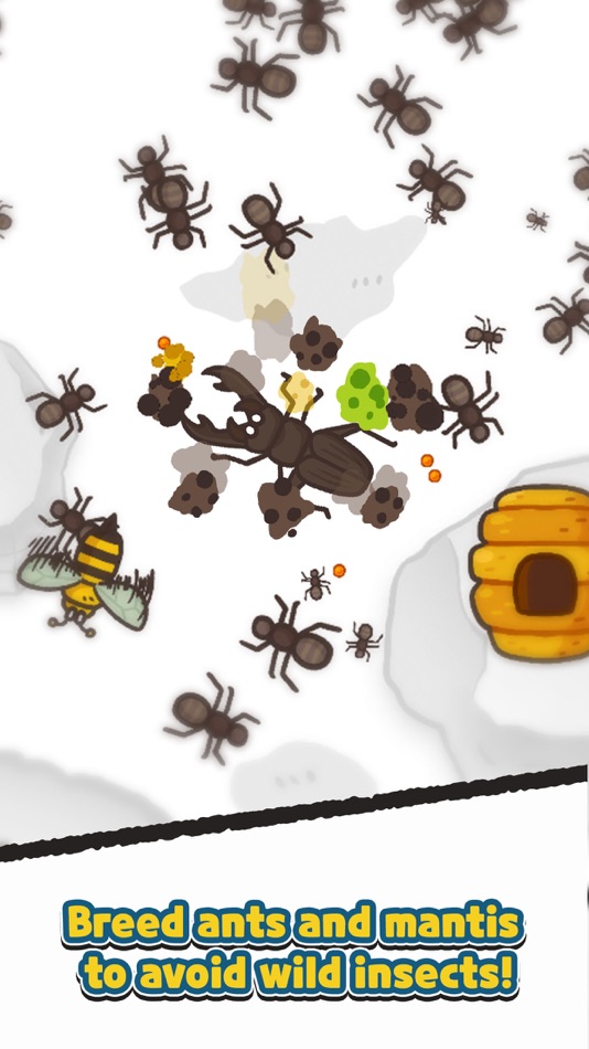 #4. Ants and Mantis (iOS) Podle: MondayOFF