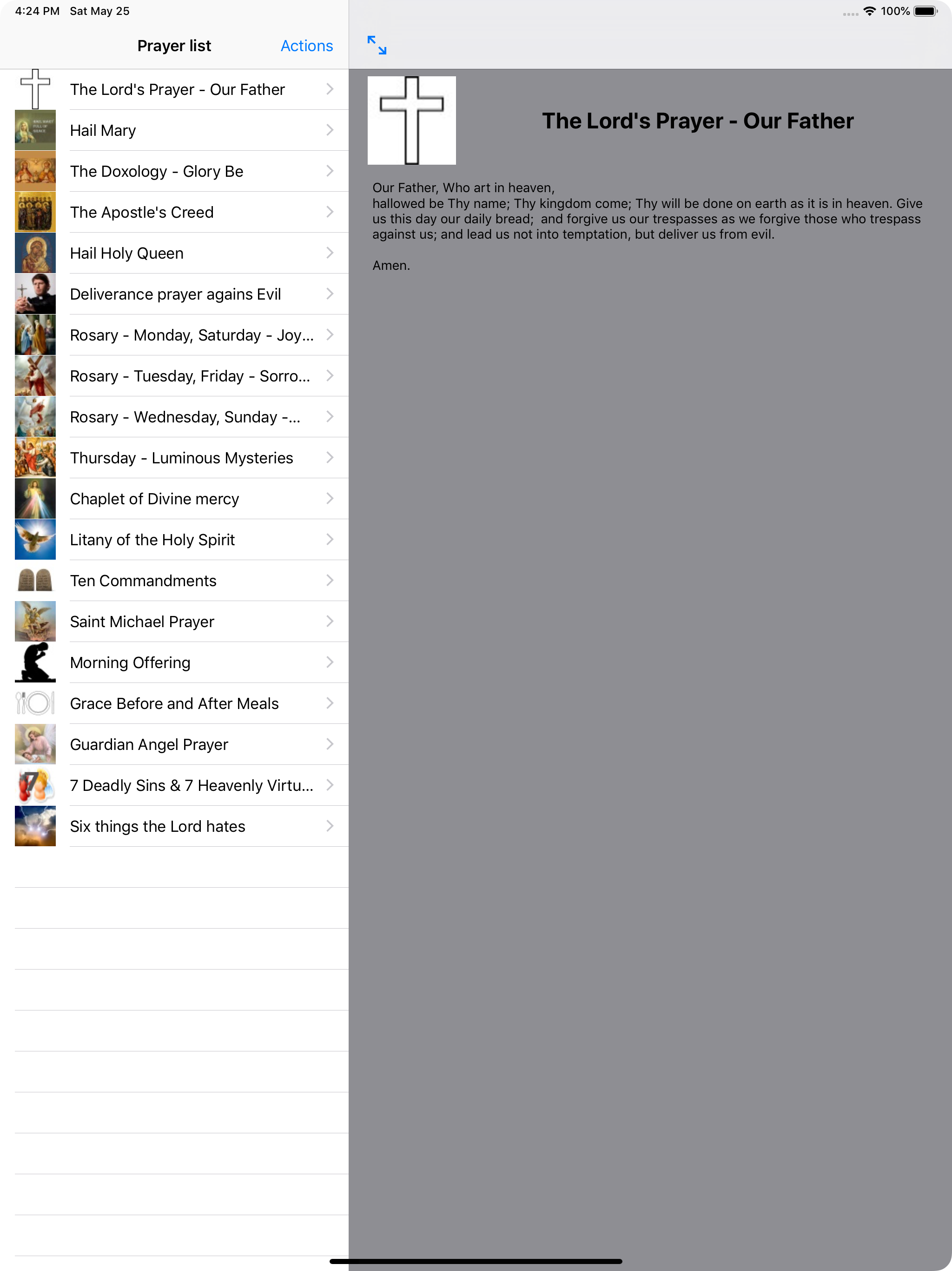Rosary & Prayerbook Offline screenshot 6