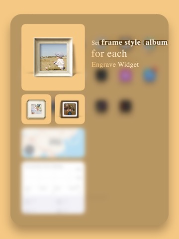 Engrave -My Photo Frame Widgetのおすすめ画像1