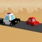 Classic cars vs cops in a dynamic path choosing chase style