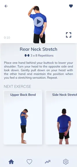 Game screenshot One Neck Pain Exercise Workout apk