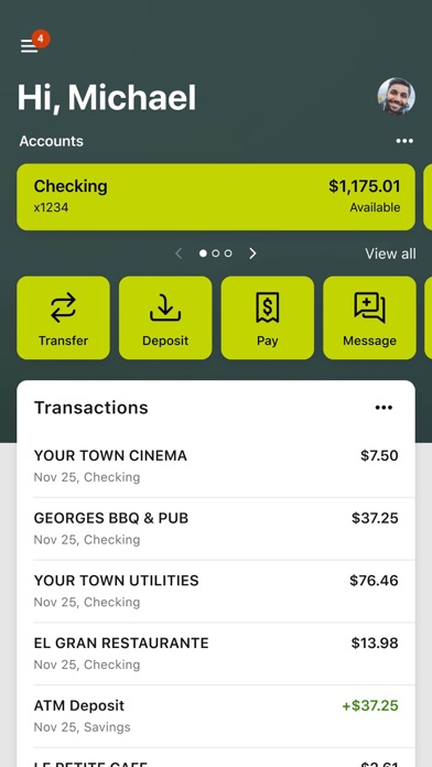 United Banking Screenshot