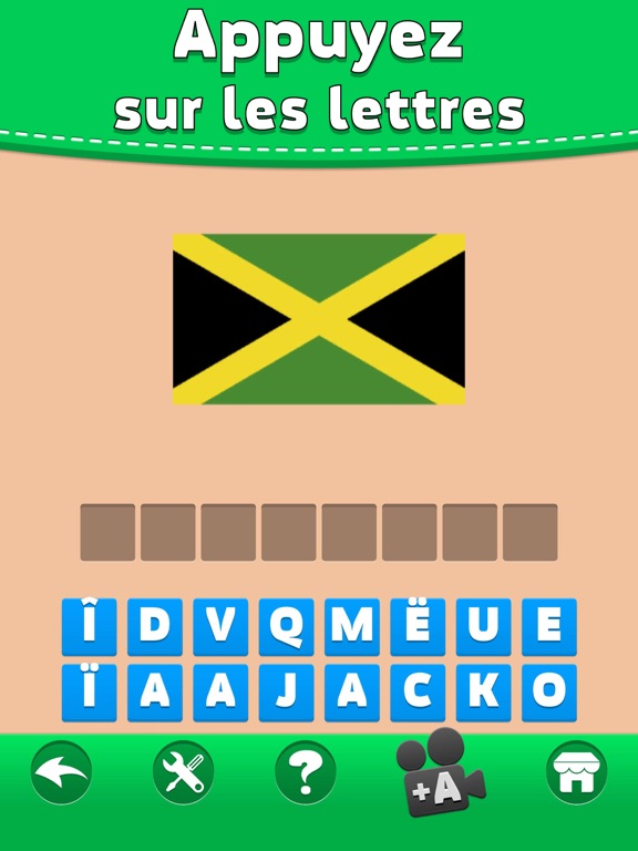 Screenshot #6 pour Drapeaux Quiz - Jeu De Mots