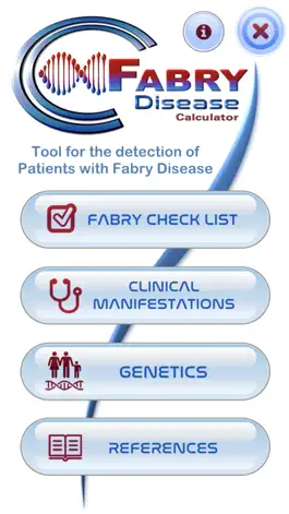 Game screenshot FABRY Disease Calculator mod apk