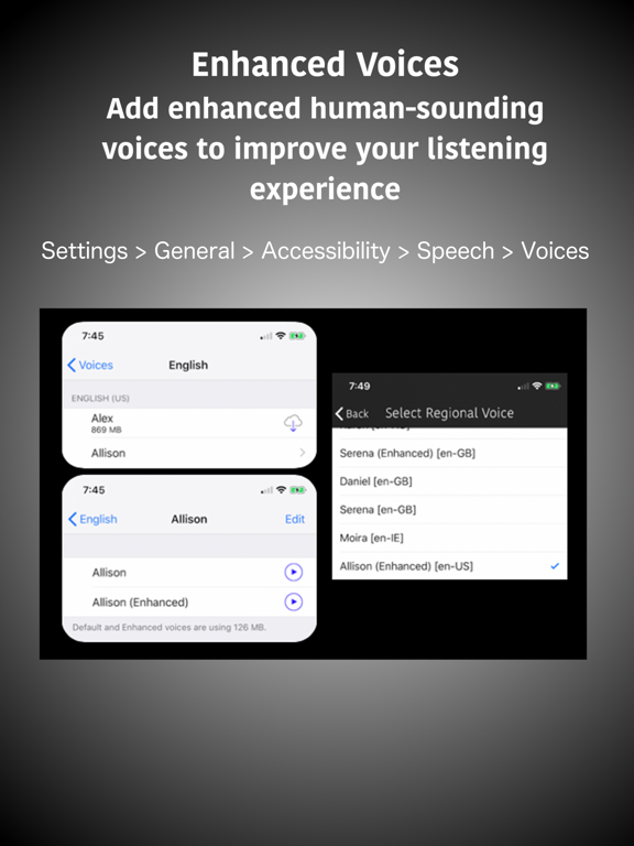 Web Reader iPad screenshot 10 - Productivity app